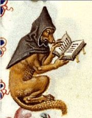 wolf as monk