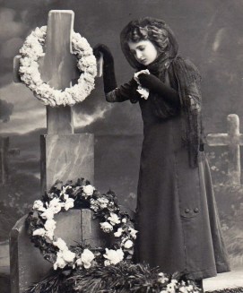 19th century mourner
