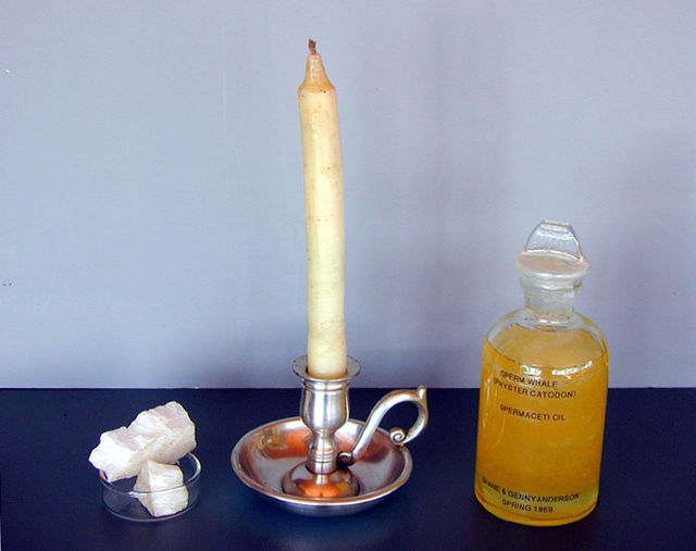 Spermaceti_candle_and_oil